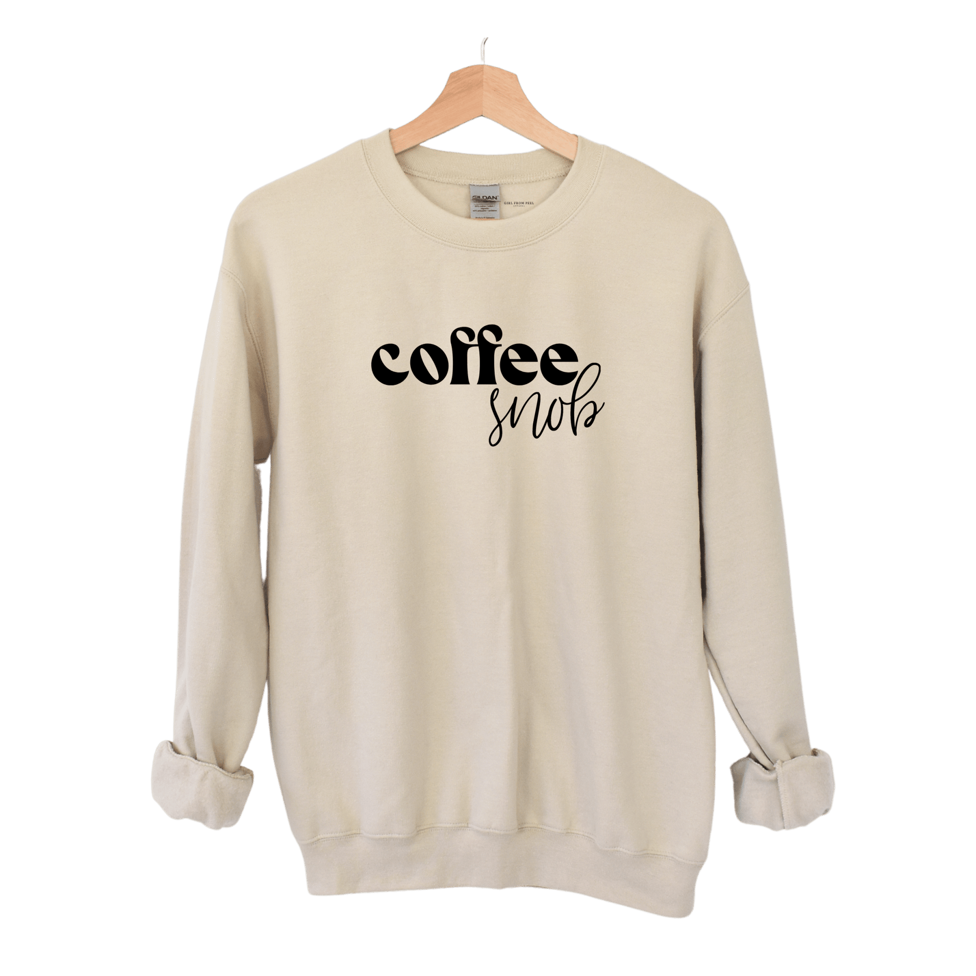 Coffee Snob Fleece - Girl From Peel Apparel - Crewneck