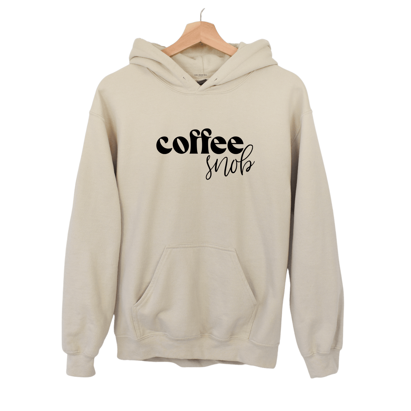 Coffee Snob Fleece - Girl From Peel Apparel - Hoodie