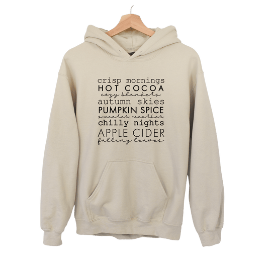 Crisp Mornings Hot Cocoa Fleece - Girl From Peel Apparel - Hoodie