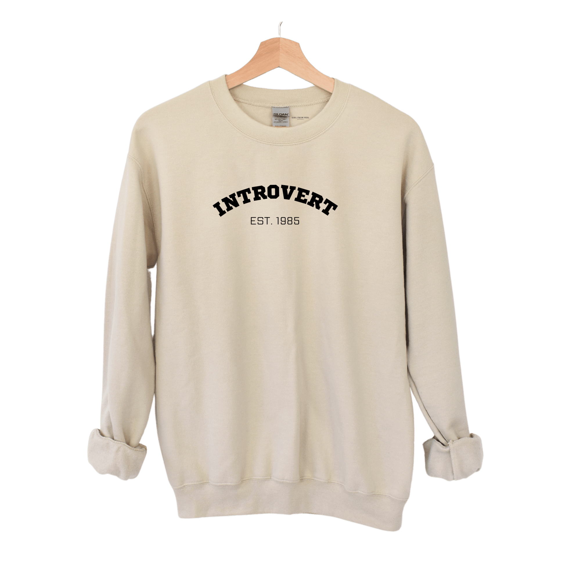 Introvert Fleece - Girl From Peel Apparel - Crewneck