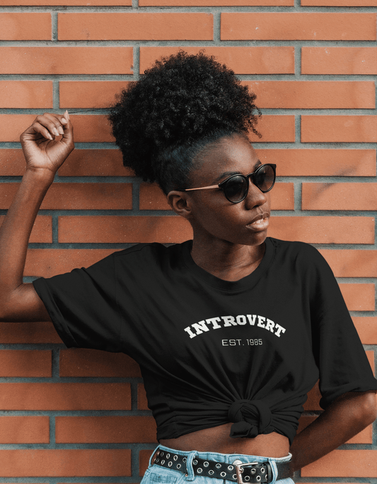 Introvert Tee - Girl From Peel Apparel - T-Shirt