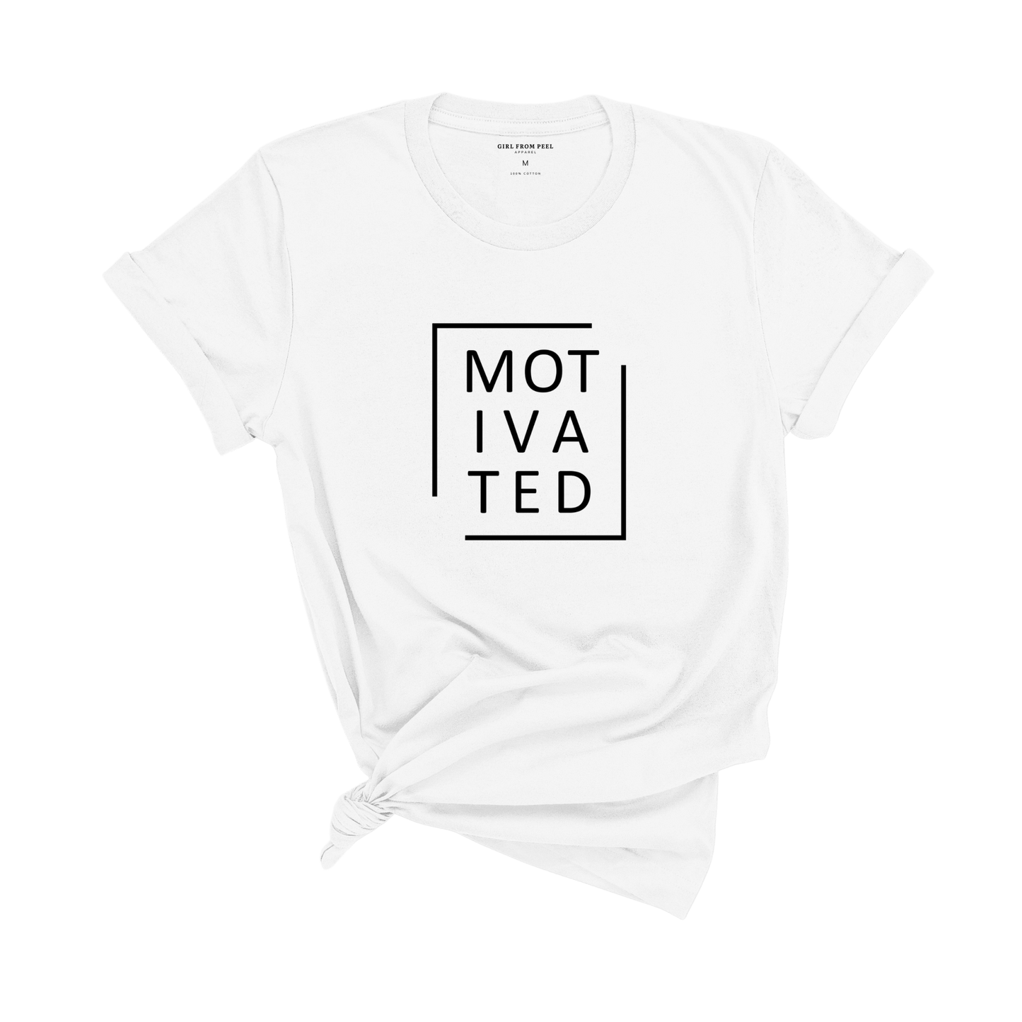 Motivated Tee - Girl From Peel Apparel - T-Shirt